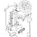 Kenmore 2538579161 cabinet parts diagram