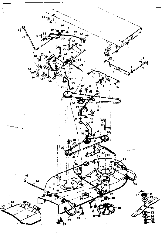 Craftsman 50225891 mower diagram