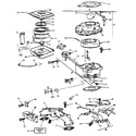 Briggs & Stratton 0749-01 air cleaner - carburetor group diagram