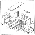 Kenmore 73576751 furnace assembly diagram