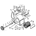Kenmore 735767542 p.s.c. blower diagram