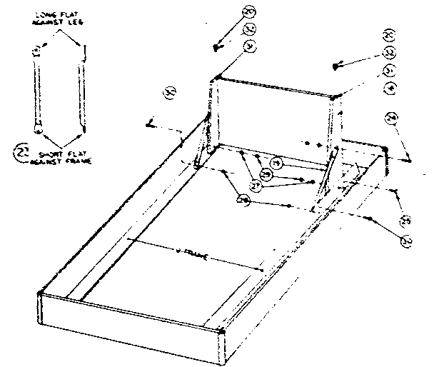 Sears 527250260 base assembly diagram