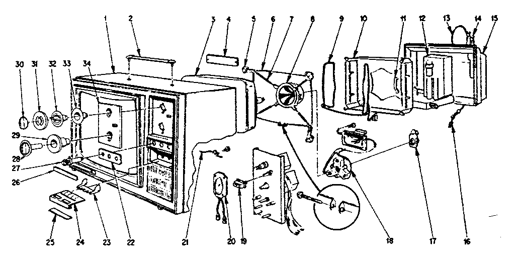 LXI 52841105401 chassis parts diagram