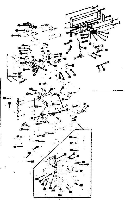 Kenmore 119755610 body section diagram
