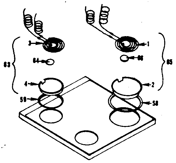 Kenmore 1199206450 main top section diagram