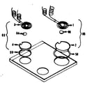 Kenmore 1199206450 main top section diagram