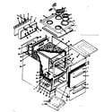 Kenmore 1199226400 body section diagram