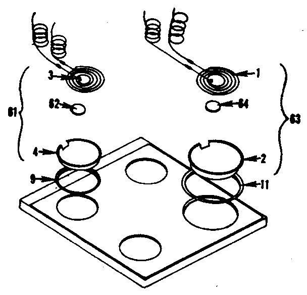 Kenmore 1199226400 main top section diagram