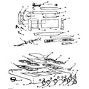 Kenmore 1037384004 backguard and maintop diagram