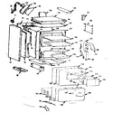 Kenmore 1037384004 body section diagram