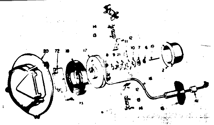 Craftsman 91760040 rewind starter diagram