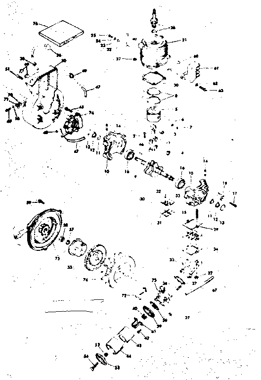 Craftsman 91760040 type 1333a model an-47 diagram