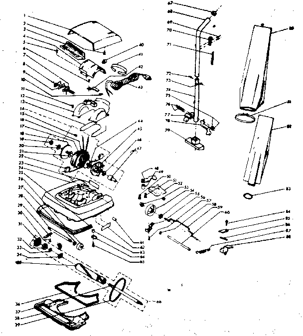 Kenmore 1753640 unit parts diagram