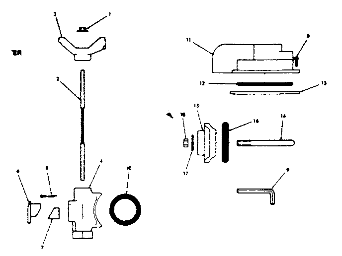 Craftsman 421271510 unit parts diagram