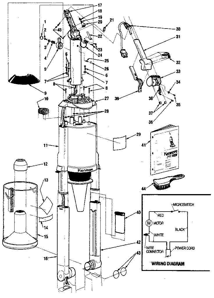 Kenmore 2048778180 figure a diagram