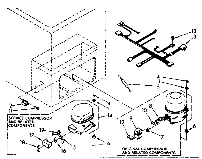 Kenmore 1988162312 unit parts diagram