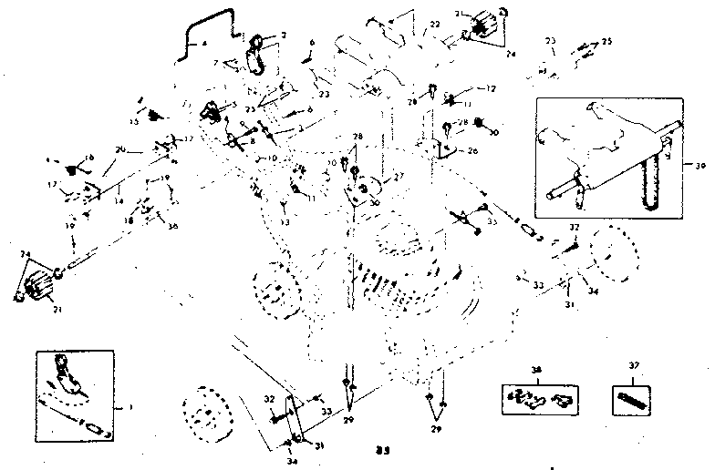 Craftsman 917378021 drive assembly diagram