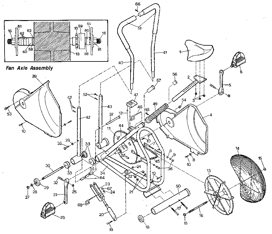 Lifestyler 831294090 unit parts diagram