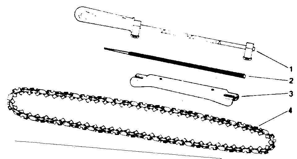 Craftsman 358356081 maintenance kit diagram