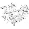 Lifestyler 28759 ROWING EXERCISER unit parts diagram