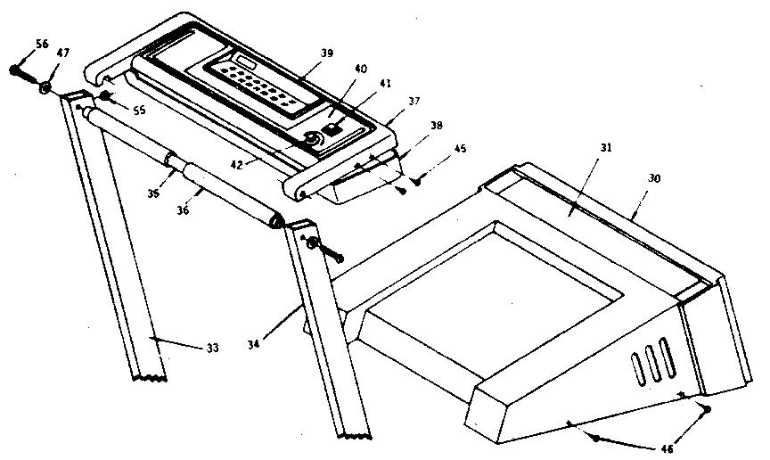 Lifestyler 845296040 console assembly diagram
