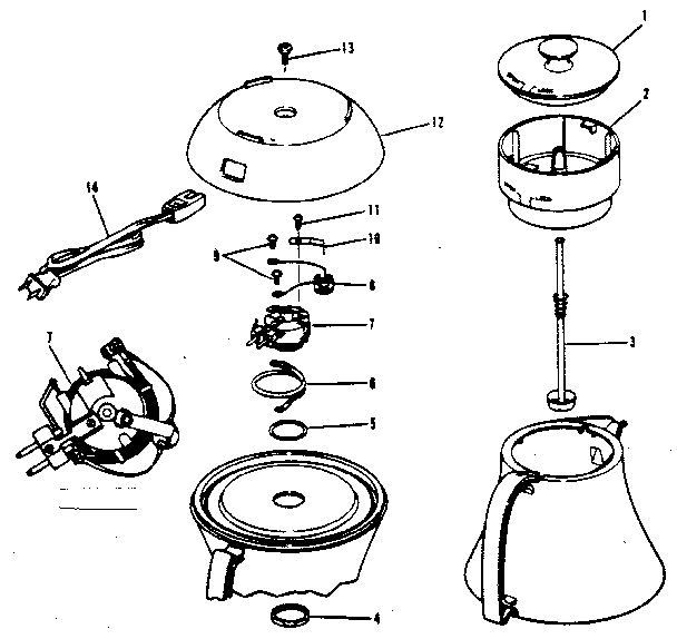 Kenmore 16548060 replacement parts diagram