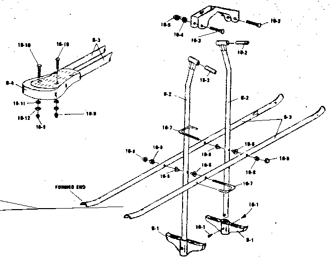 Sears 512725480 glide ride assembly diagram