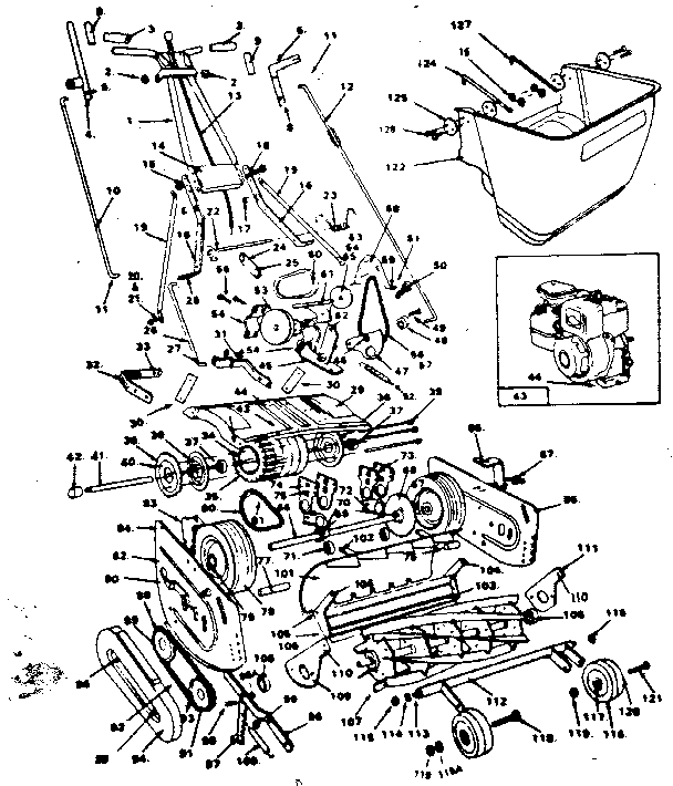 Craftsman 328375310 replacement parts diagram
