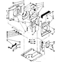 Kenmore 1067790690 air flow and control parts diagram