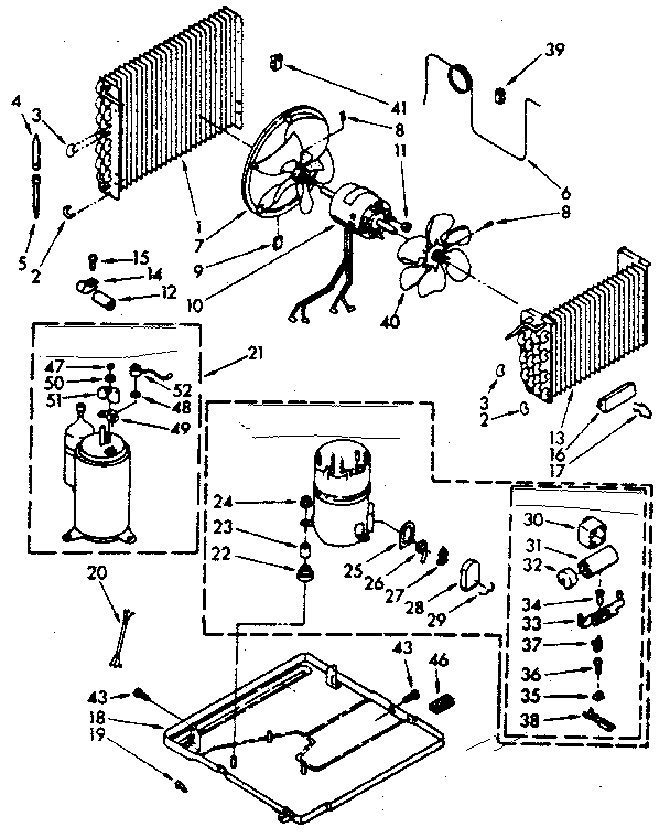 Kenmore 1068710690 unit parts diagram