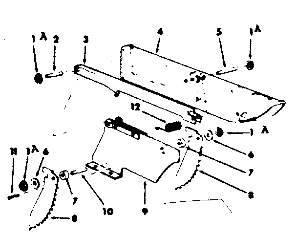 Craftsman 113298240 guard assembly diagram