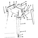 Craftsman 113298240 leg set diagram