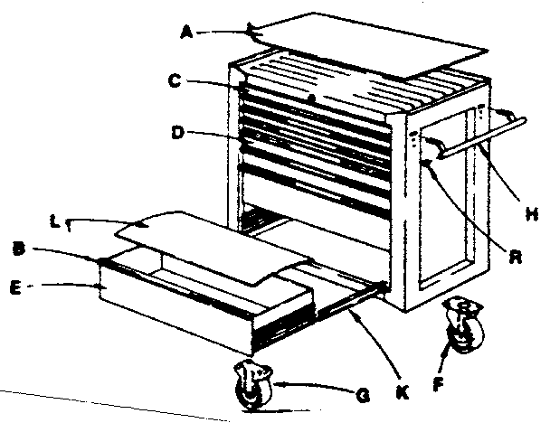 Craftsman 706650350 unit parts diagram