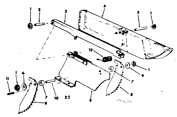 Craftsman 113226830 guard assembly diagram