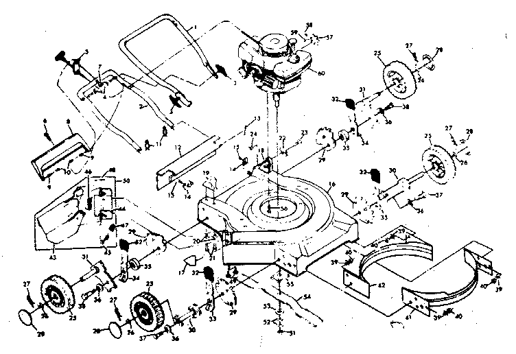 Craftsman 917378121 main frame diagram