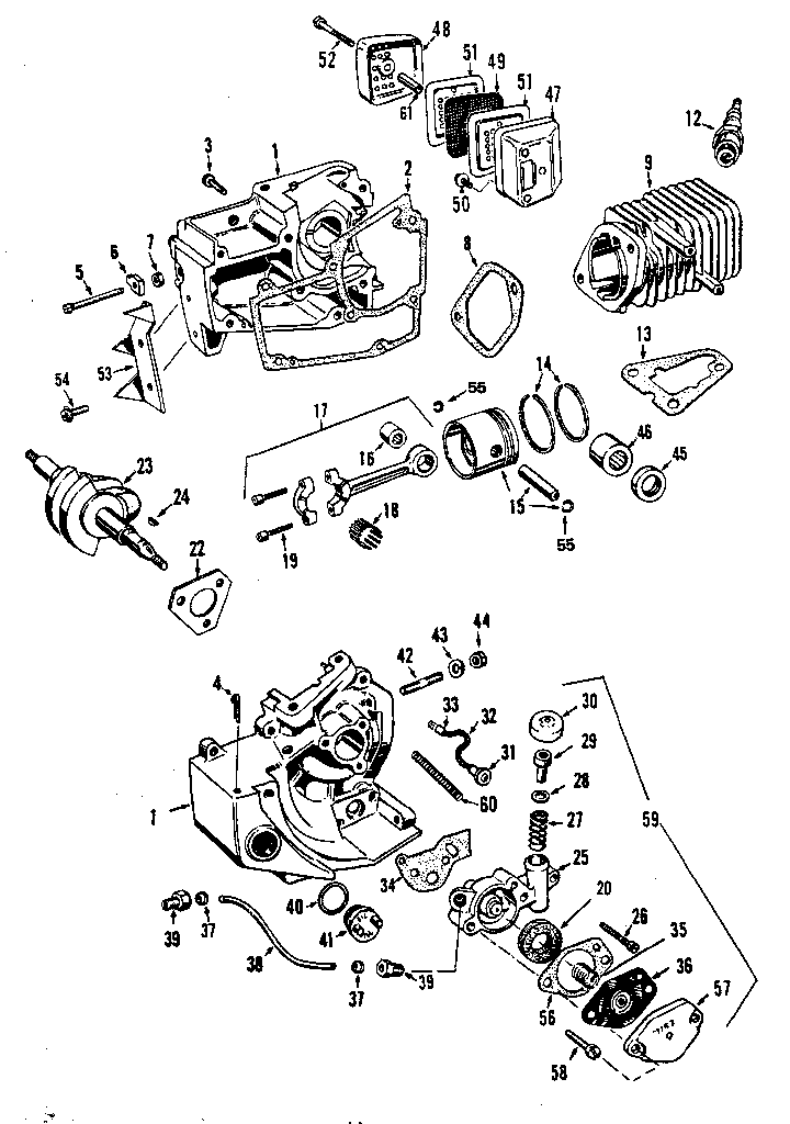 Craftsman 358350940 fig. 2 diagram