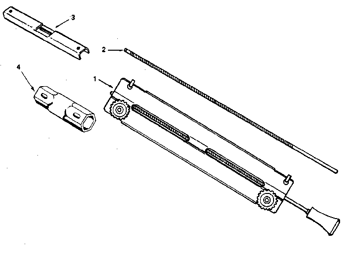 Craftsman 358350940 maintenance kit diagram