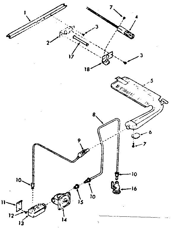 Kenmore 2783248292 burner section diagram