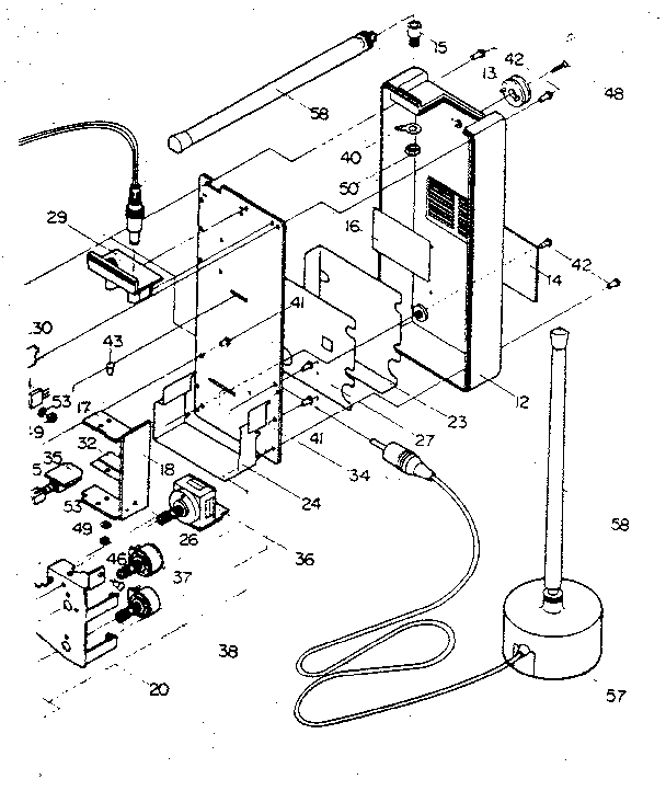 Midland 77-810 road helper cb radio diagram