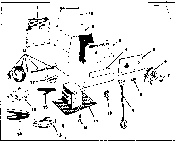 Craftsman 812200110 unit parts diagram