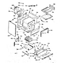 Kenmore 9117258410 body section diagram