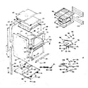 Kenmore 1033247891 body section diagram