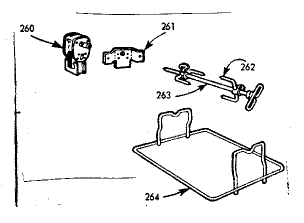 Kenmore 1037884010 optional equipment diagram