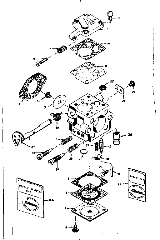 Craftsman 358350852 carburetor diagram