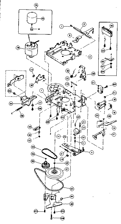 LXI 638505320 mechanism chassis diagram