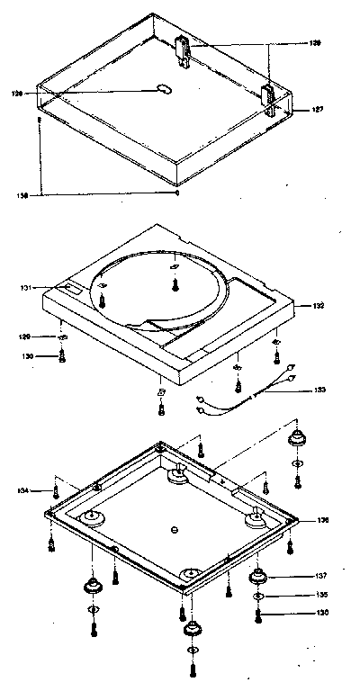 BSR 72MX base assembly diagram
