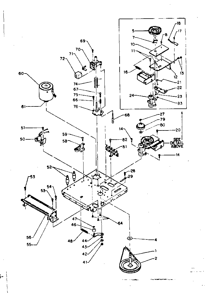LXI 13291430150 8-track mechanism diagram