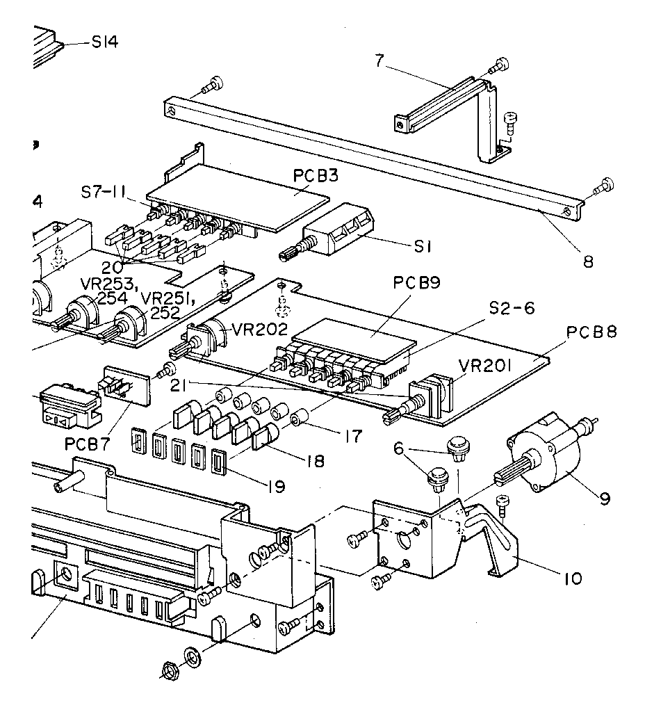 LXI 56492582150 pc boards diagram