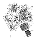 Kenmore 1554567390 oven parts diagram