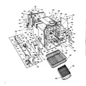Kenmore 1554537590 oven parts diagram